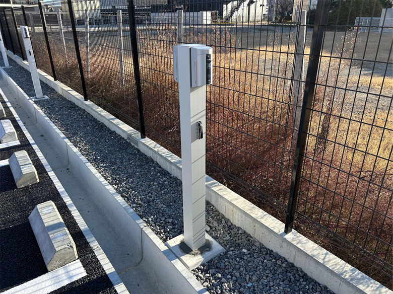 EV充電設備を新築マンションに導入!